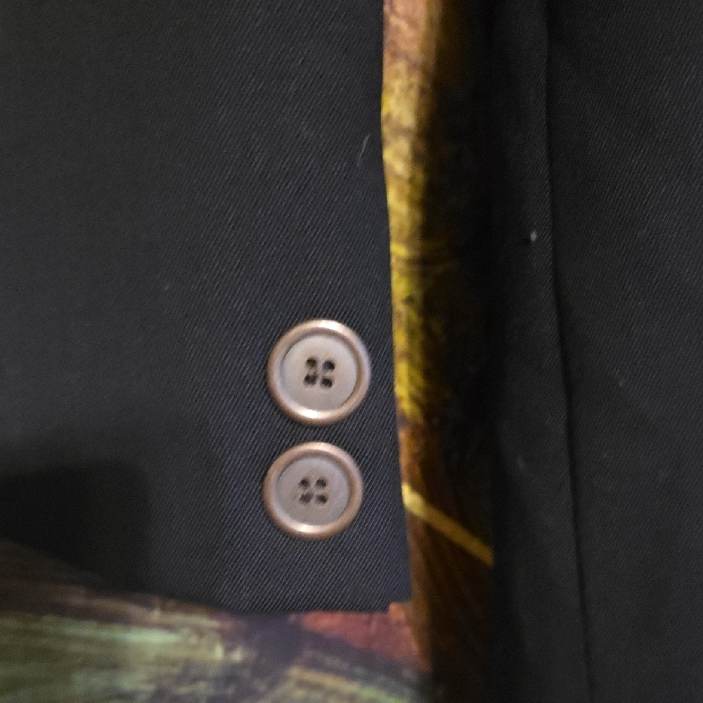 BALLIET'S OKLAHOMA CITY Women's Classic Black Blazer - Picture 7 of 10